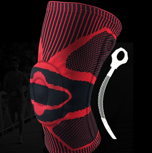 MasterShield Double Spring Silicone Pad Protector Knee Sleeve