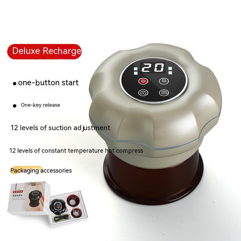 Intelligent Electric Breathing Gua Sha Scraping Massager Whole Body Hot Compress Massage Tank