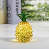 Crystal Pineapple Shape Car Decoration Quality Smooth Fruit Car Interior Car Accessories