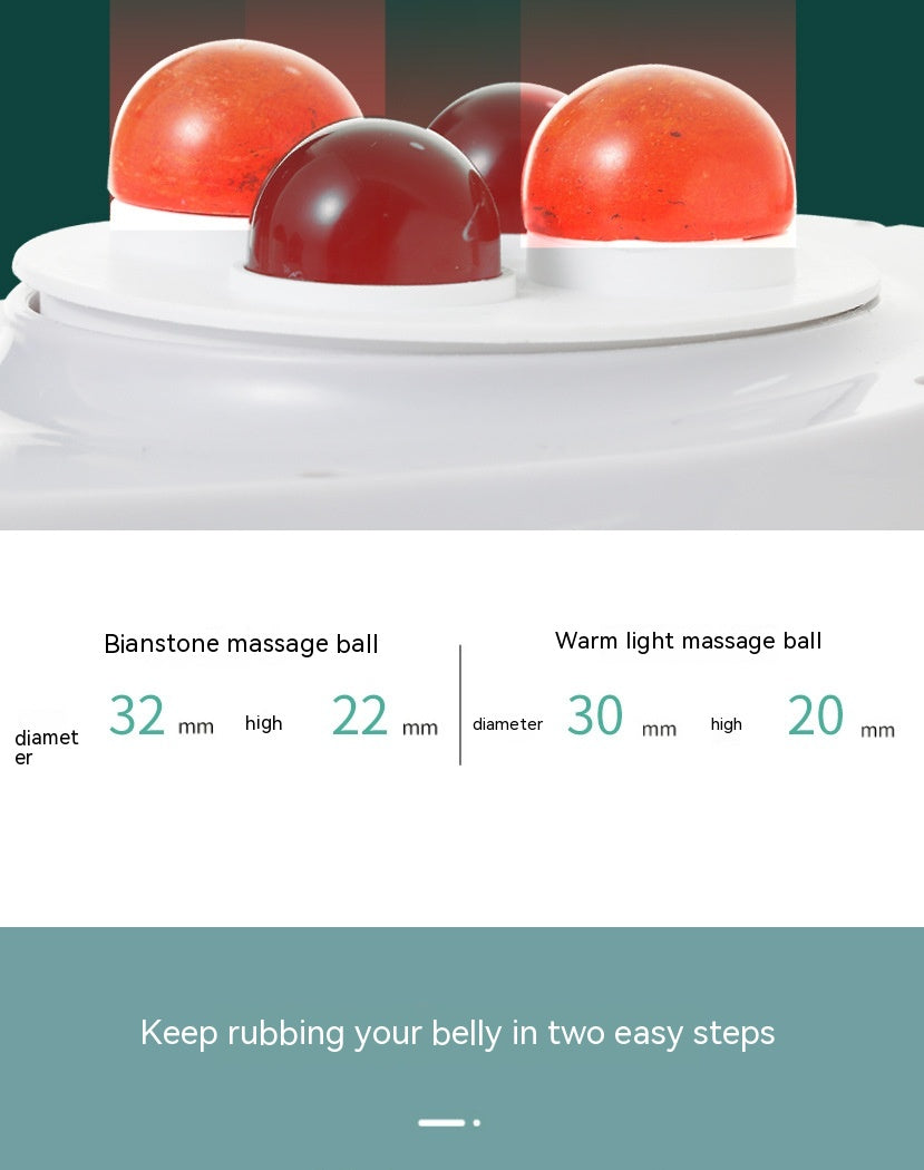 Abdominal Massager Electric Stone Abdominal Massager Row Excrement Left In Body Massage Belt