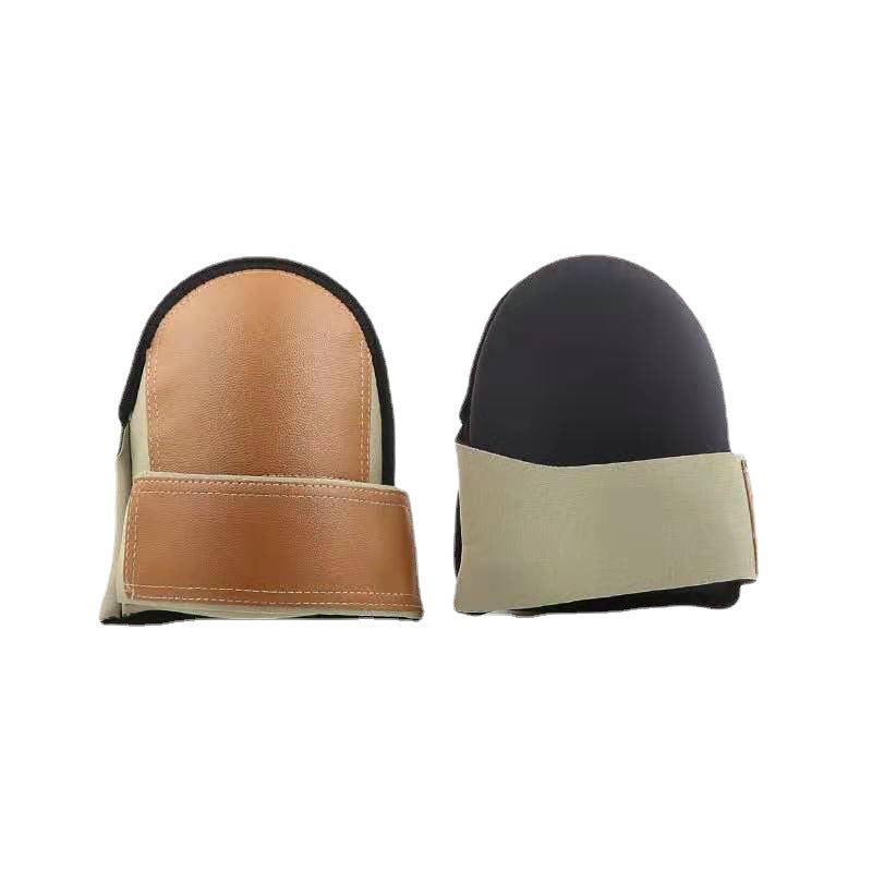 Light Clay Tile Soft Leather Knee Pad