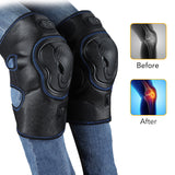 Electric knee pad physiotherapy