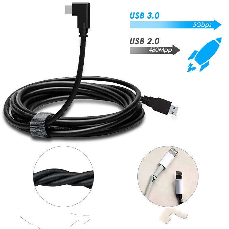 Elbow 5m A-C Charging Wire VR Accessories