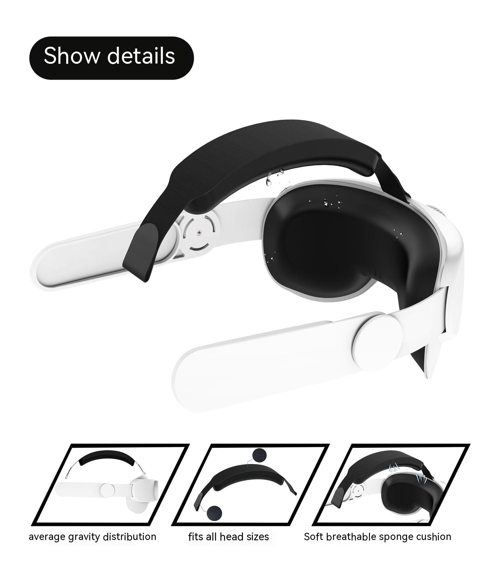 Adjustable Replacement Headband Vr Smart Accessories