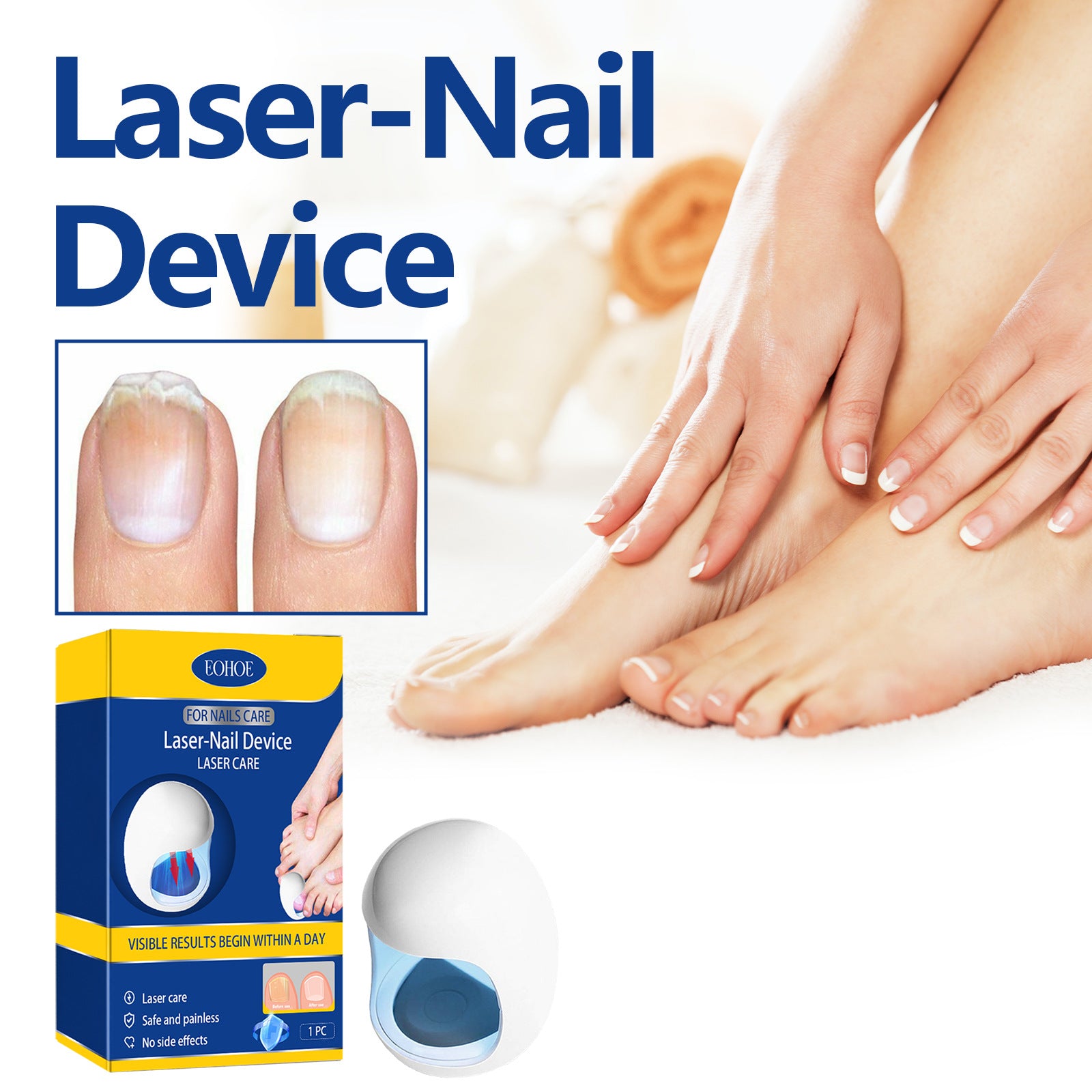 Repair Soft Nail Care Phototherapy Device