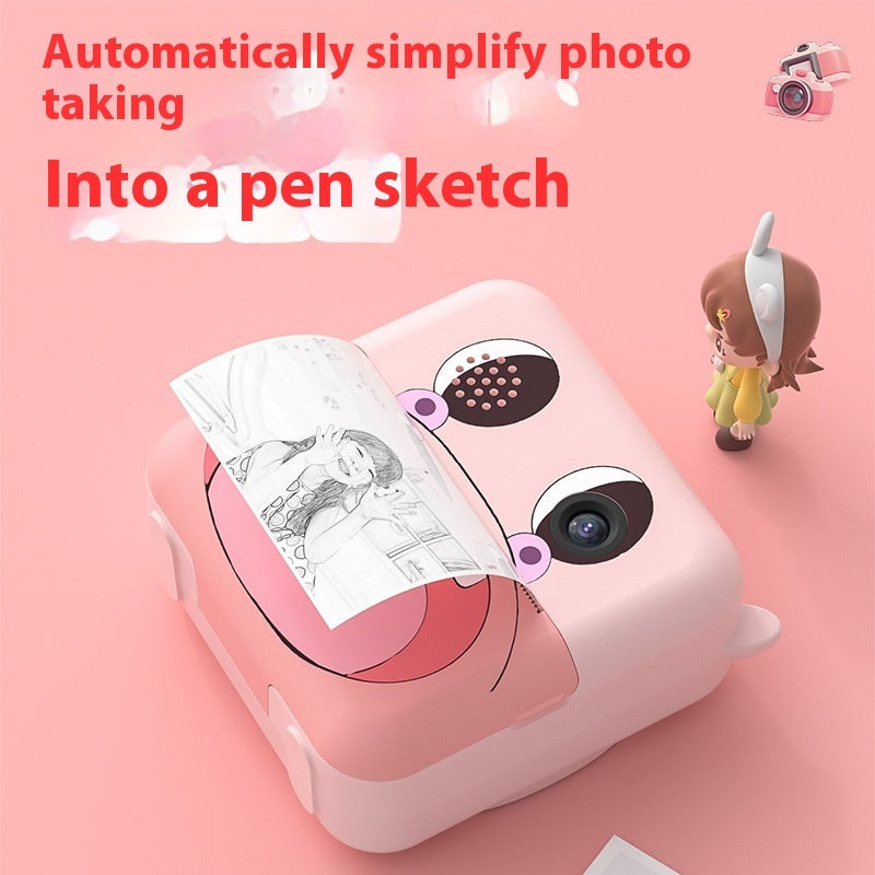 Camera Portable Thermal Printing Camera Video HD Digital Toys