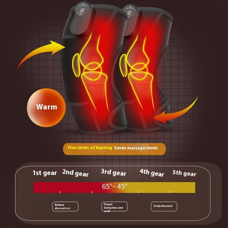 New Graphene Knee Cold Leg Warm Joint Hot Compress Heating Knee Pad Massage Instrument