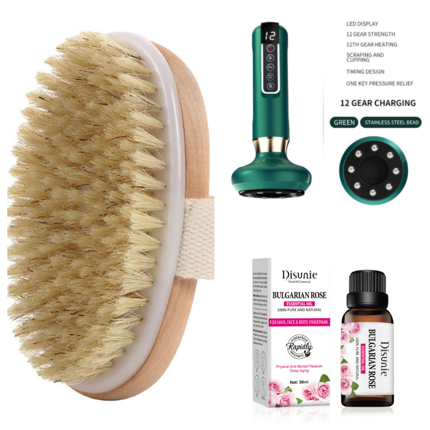 Electric Vacuum Cupping Massager For Body Anti-Cellulite Suction Cup Gua Sha Massage Body Cups Guasha Fat Burning Slimming Jars