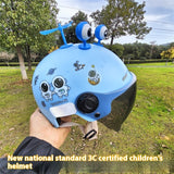 Electric Motorcycle Helmet Boys And Girls Sun Protection Helmet