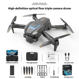 Optical Flow Positioning Three-camera Obstacle Avoidance Drone For Aerial Photography