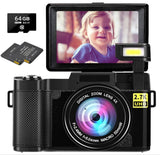 HD 27K With Flip HD Screen R2S Digital Camera