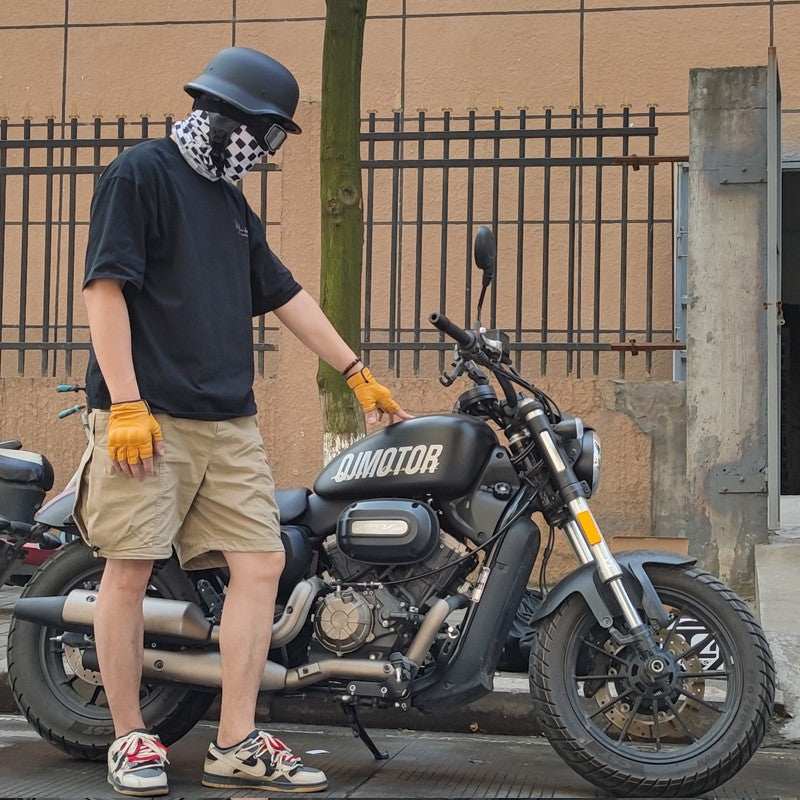 3C German Retro Soldier Helmet Motorcycle Helmet Summer