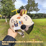 Electric Motorcycle Helmet Boys And Girls Sun Protection Helmet