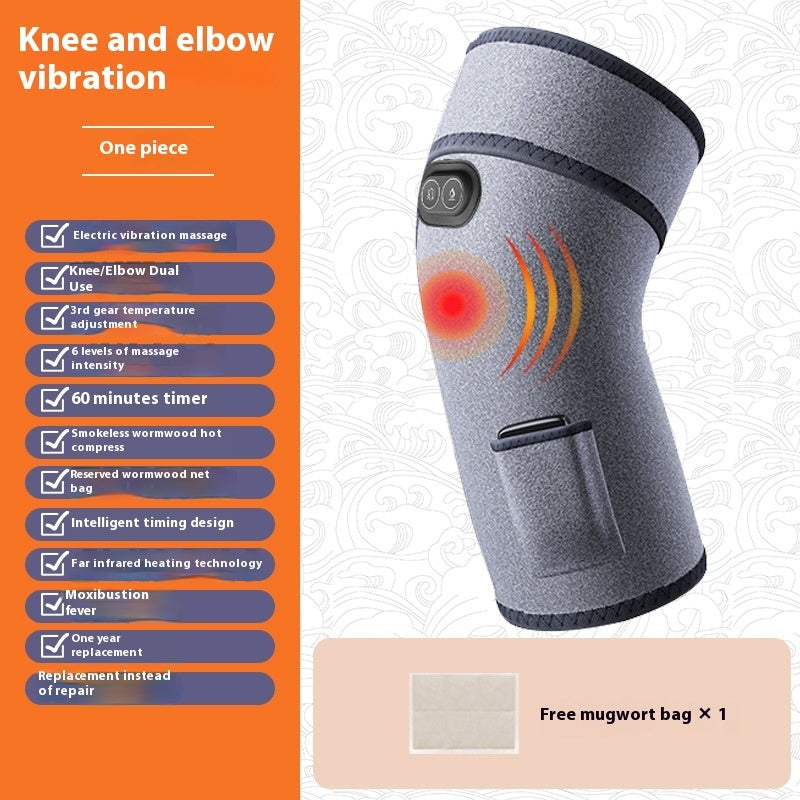 Electric Heating Physiotherapy Knee Pad Joint Hot Compress Warm Massage Instrument