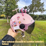 Electric Motorcycle Helmet Boys And Girls Sun Protection Helmet