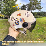 Electric Motorcycle Helmet Boys And Girls Sun Protection Helmet