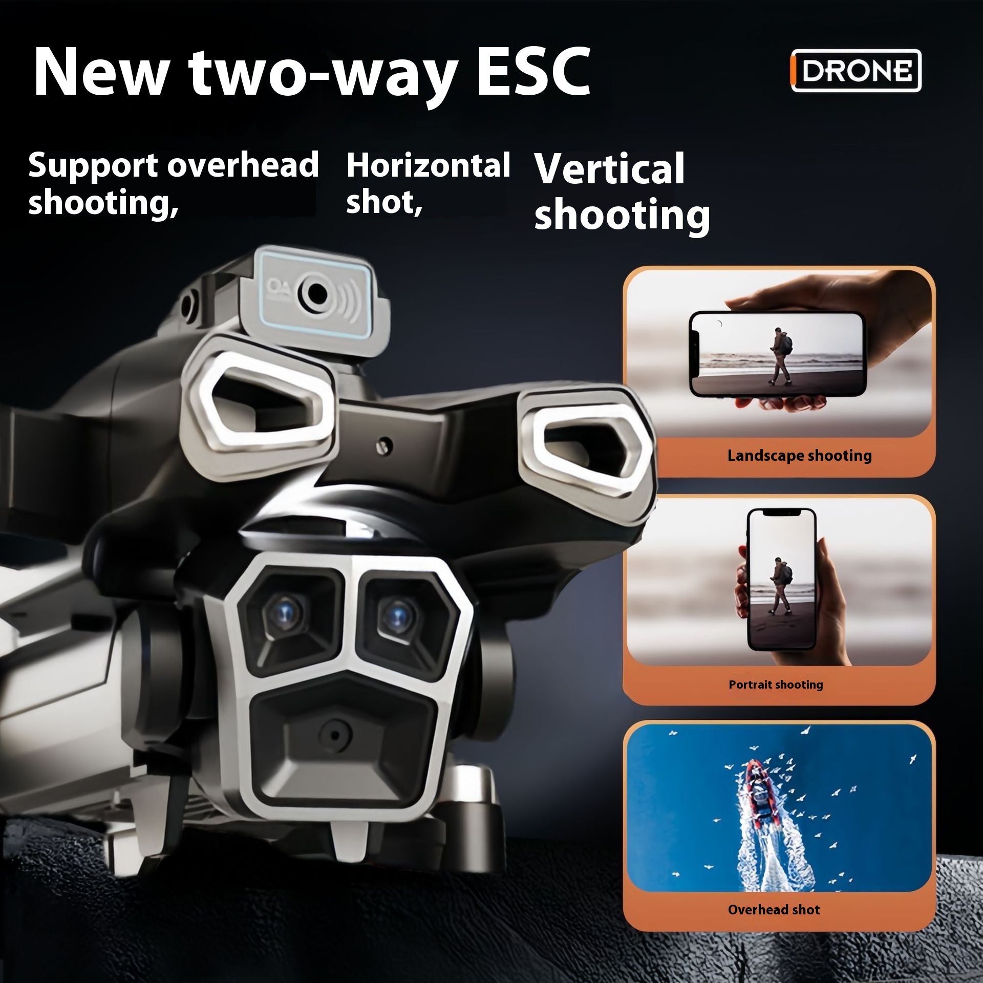 H35 UAV aerial photography 8k HD obstacle avoidance